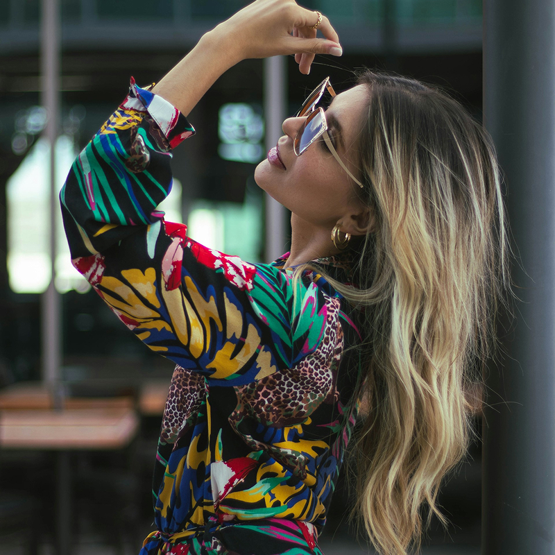 Floral Summer Midi Dress