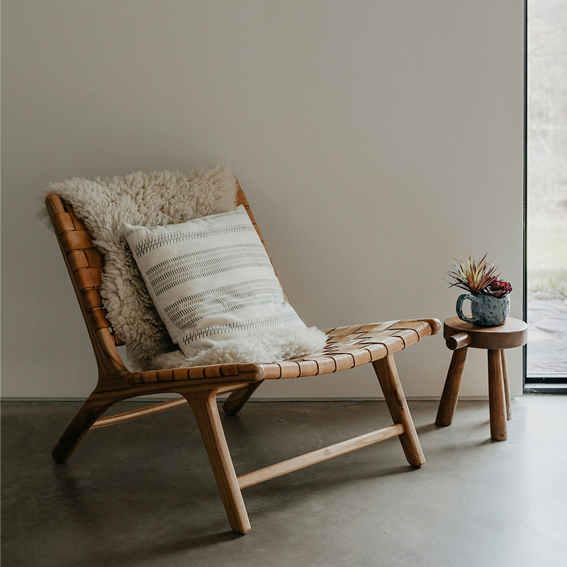 Leather Recliner Lounge
