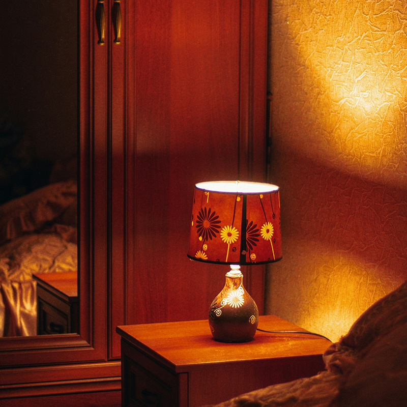 Vintage Brass Table Lamp